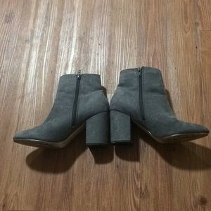 Gray Booties